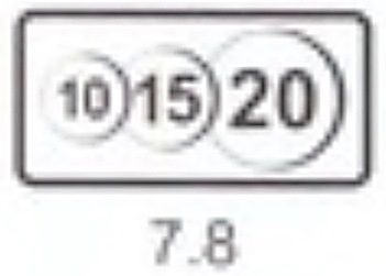 7.8 тэмдэг