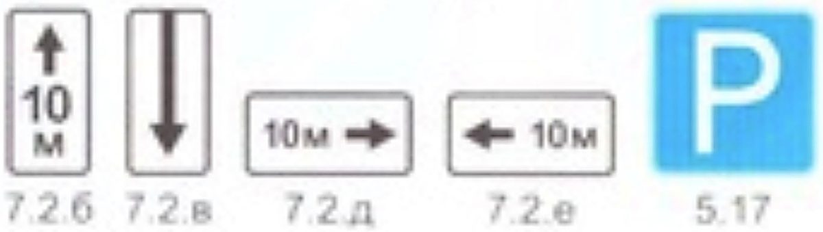 2.27, 2.28 тэмдгийн үйлчлэх хүрээг 7.2.б, 7.2.в, 7.2.д, 7.2.е нэмэлт тэмдэг буюу 5.17 тэмдгээр багасгана.
